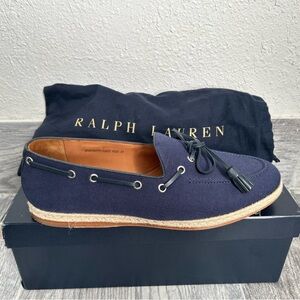 Ralph Lauren Men's Navy Loafers